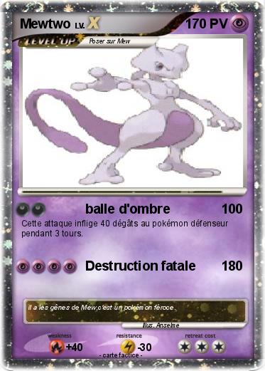 Pokemon Mewtwo