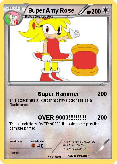 Pokemon Super Amy Rose