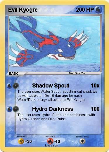 Pokemon Evil Kyogre