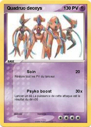 Pokemon Quadruo deoxys 