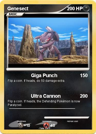 Pokemon Genesect