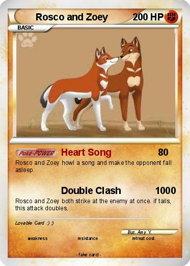 Pokemon Rosco and Zoey