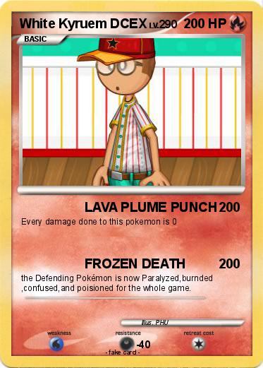 Pokemon White Kyruem DCEX