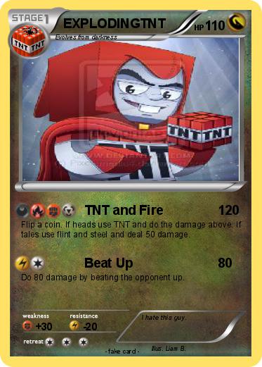 Pokemon EXPLODINGTNT
