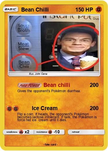 Pokemon Bean Chilli