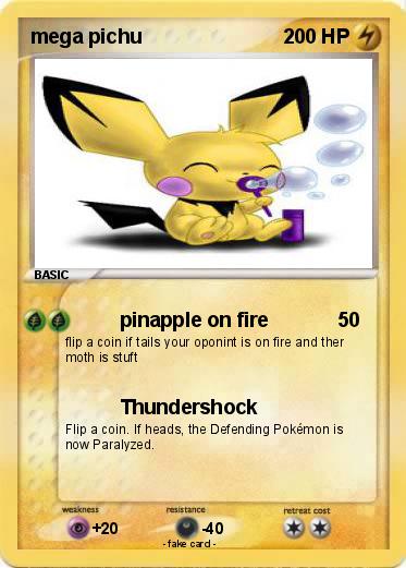 Pokemon mega pichu