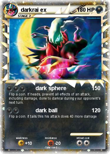 Pokemon darkrai ex