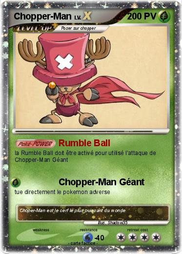 Pokemon Chopper-Man