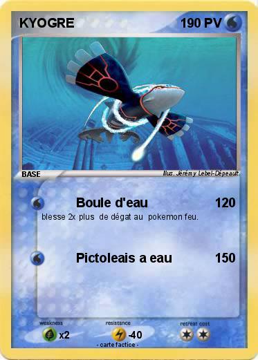 Pokemon KYOGRE