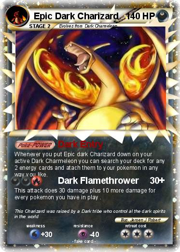 Pokemon Epic Dark Charizard