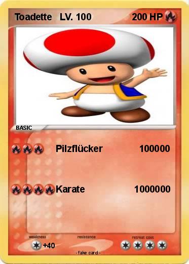 Pokemon Toadette   LV. 100
