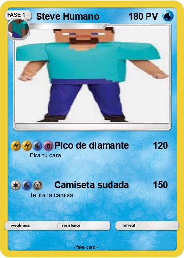 Pokemon Steve Humano