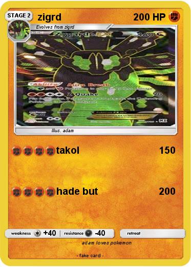 Pokemon zigrd