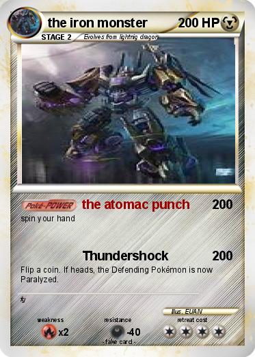 Pokemon the iron monster