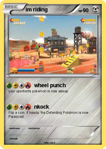 Pokemon im riding