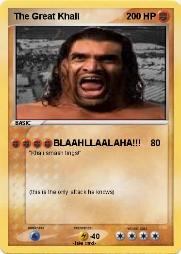 Pokemon The Great Khali