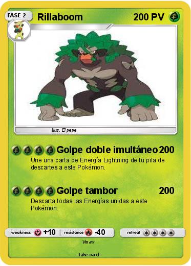 Pokemon Rillaboom