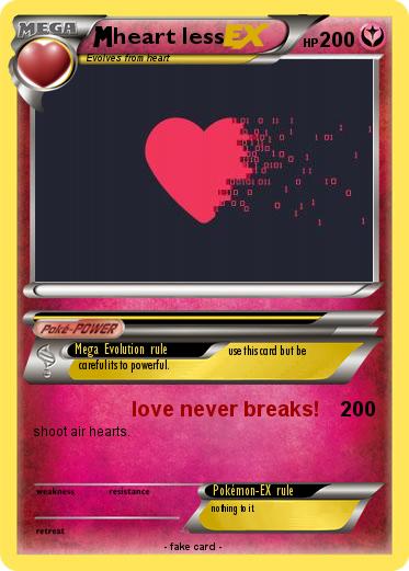 Pokemon heart less