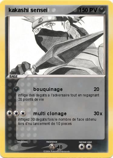 Pokemon kakashi sensei