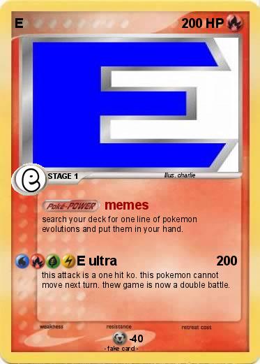 Pokemon E