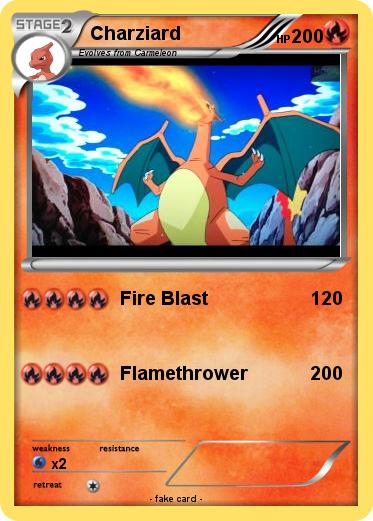 Pokemon Charziard