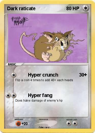 Pokemon Dark raticate