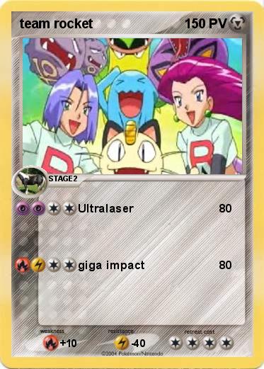Pokemon team rocket