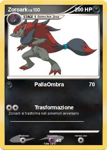 Pokemon Zoroark