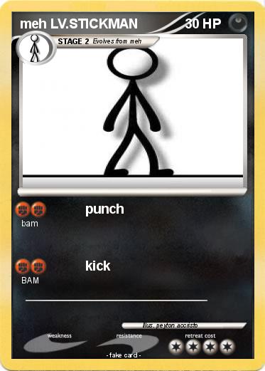 Pokemon meh LV.STICKMAN