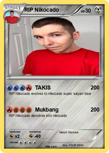 Pokemon RIP Nikocado