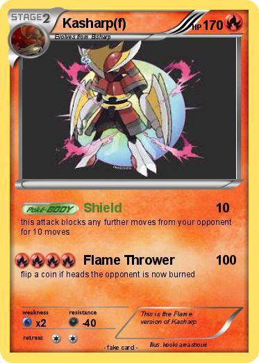 Pokemon Kasharp(f)