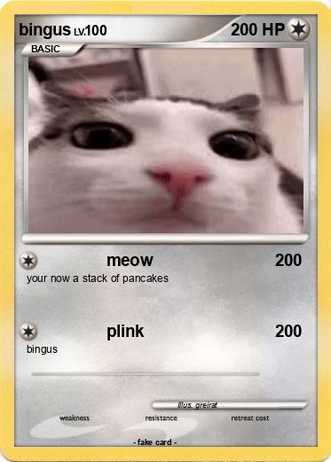 Pokemon bingus