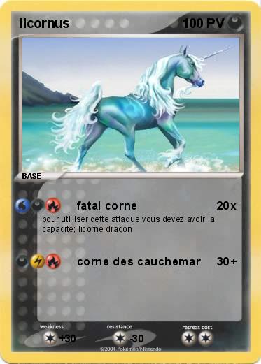 Pokemon licornus