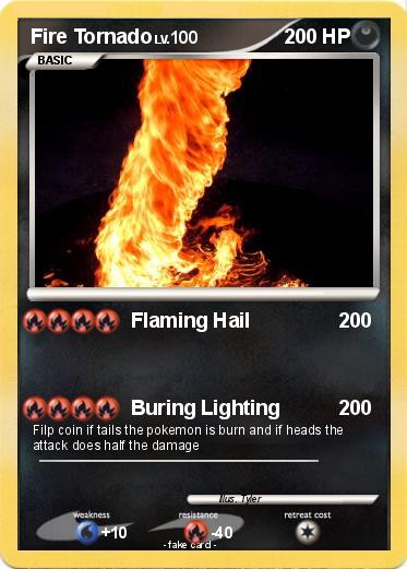 Pokemon Fire Tornado