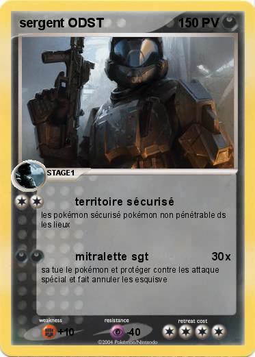 Pokemon sergent ODST