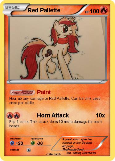Pokemon Red Pallette