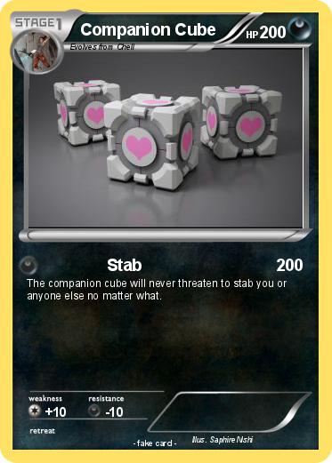 Pokemon Companion Cube