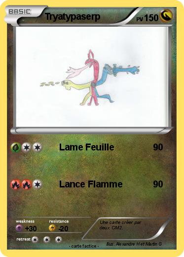 Pokemon Tryatypaserp