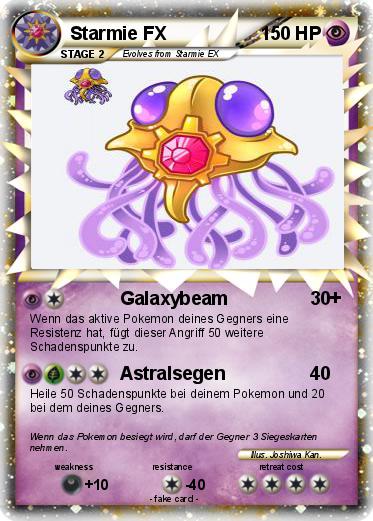 Pokemon Starmie FX