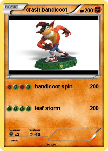 Pokemon crash bandicoot