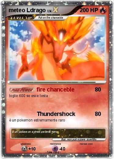 Pokemon meteo Ldrago
