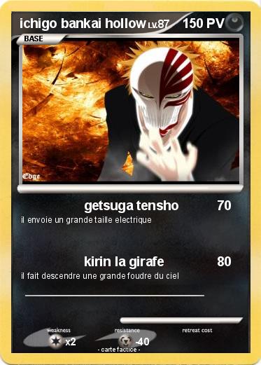 Pokemon ichigo bankai hollow
