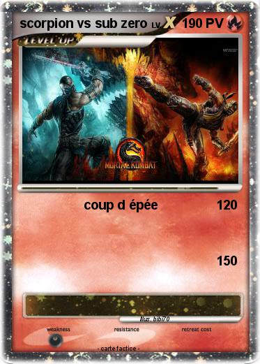 Pokemon scorpion vs sub zero