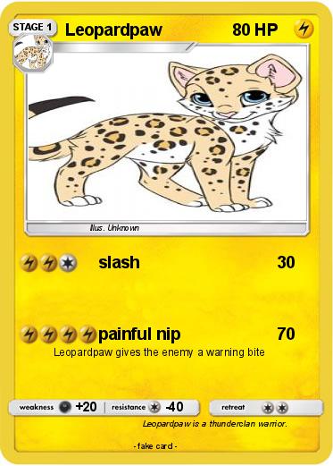 Pokemon Leopardpaw