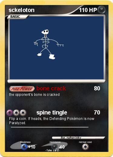 Pokemon sckeloton