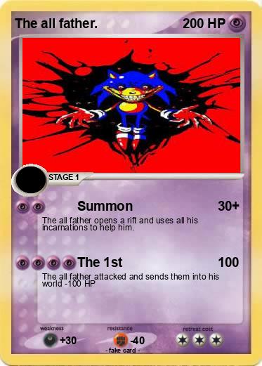 Pokemon The all father.