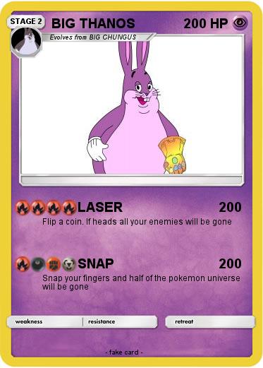 Pokemon BIG THANOS