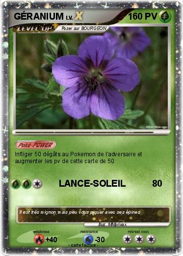 Pokemon GÉRANIUM