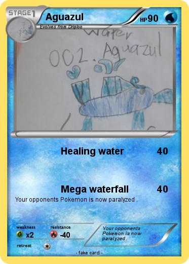 Pokemon Aguazul