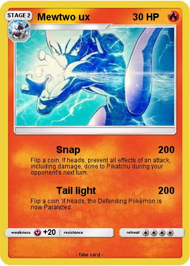 Pokemon Mewtwo ux